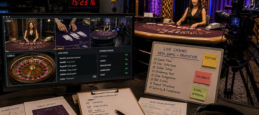 How New Live Casino Games Are Prototyped and Tested